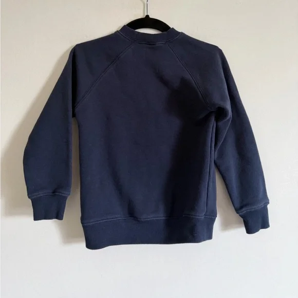 Disneyland Mickey Mouse Kids Navy Blue Crewneck Sweater size 5/6 EUC - Picture 2 of 5